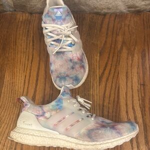 Adidas Pastel Tie-Dye Boost Sneakers
